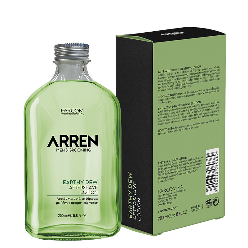 ARREN AFTERSHAVE LOTION EARTHY DEW 200ML